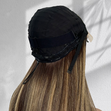 Load image into Gallery viewer, Ghair New Luxury Raw Hair 5x5 HD Balayage Wigs Straight 250% Density Color #2/8/2