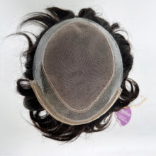 Load image into Gallery viewer, DollyPretty 8x10 Inch Toupees for Man Straight Wig Natural Black Color