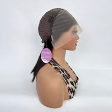 Load image into Gallery viewer, DollyPretty Bob Wig 12 Inch 13x4 Lace Front Wigs Human Hair Wigs for Black Women Straight Wig Natural Black Color