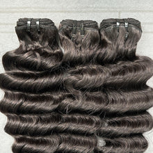 Load image into Gallery viewer, Ghair 100% Virgin Hair Bundles Loose Deep Wave Hair N1B#