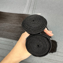 Load image into Gallery viewer, Ghair 100% Raw Hair Bundles Straight Hair N1B#
