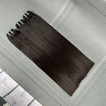 Load image into Gallery viewer, Ghair Double Drawn Virgin Hair Bundles Straight Hair N1B#