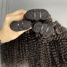 Load image into Gallery viewer, Ghair 100% Virgin Hair Bundles Kinky Curly Hair N1B#