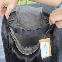 Load image into Gallery viewer, Ghair 4x4 TP Lace Closure Magic Wigs Straight 180% Density Virgin Human Hair Wig