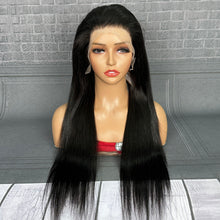 Load image into Gallery viewer, Ghair 13x4 TP Lace Frontal Magic Wigs Straight 180% Density Virgin Human Hair Wig