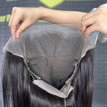 Load image into Gallery viewer, Ghair 13x4 TP Lace Frontal Magic Wigs Straight 180% Density Virgin Human Hair Wig