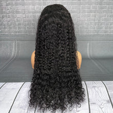 Load image into Gallery viewer, Ghair 13x4 TP Lace Frontal Magic Wigs Italian Curly 180% Density Virgin Human Hair Wig