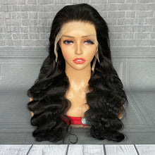 Load image into Gallery viewer, Ghair 13x4 TP Lace Frontal Magic Wigs Body Wave 180% Density Virgin Human Hair Wig