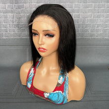 Load image into Gallery viewer, Ghair 5x5 Transparent Lace Closure BOB Wigs Straight 180% Density Virgin Human Hair Wig