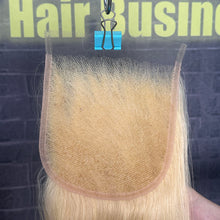 Load image into Gallery viewer, Ghair 613# 5x5 HD Lace Closure Straight Virgin Hair