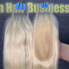 Load image into Gallery viewer, Ghair 613# 2x6 HD Lace Closure Straight Virgin Hair
