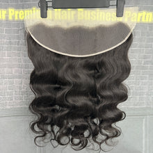 Load image into Gallery viewer, Ghair 13x4 Transparent Lace Frontal Body Wave Virgin Hair N1B#