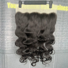 Load image into Gallery viewer, Ghair 13x6 Transparent Lace Frontal Body Wave Virgin Hair N1B#