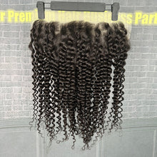 Load image into Gallery viewer, Ghair 13x6 Transparent Lace Frontal Deep Wave Virgin Hair N1B#