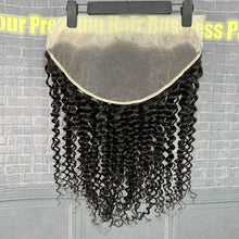 Load image into Gallery viewer, Ghair 13x6 Transparent Lace Frontal Deep Wave Virgin Hair N1B#