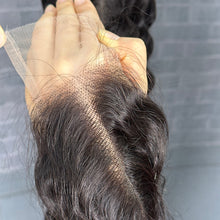 Load image into Gallery viewer, Ghair 2x6 Transparent Lace Closure Italian Curly Virgin Hair N1B#