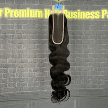 Load image into Gallery viewer, Ghair 2x6 HD Lace Closure Body Wave Virgin Hair N1B#