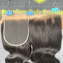 Load image into Gallery viewer, Ghair 5x5 Transparent Lace Closure Body Wave Virgin Hair N1B#