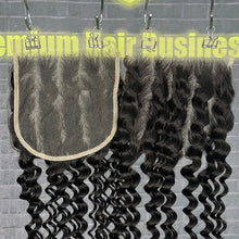 Load image into Gallery viewer, Ghair 6x6 HD Lace Closure Deep Wave Virgin Hair N1B#