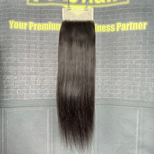 Load image into Gallery viewer, Ghair 6x6 Transparent Lace Closure Straight Virgin Hair N1B#