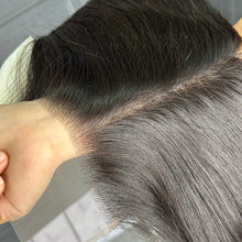 Load image into Gallery viewer, Ghair 6x6 Transparent Lace Closure Straight Virgin Hair N1B#