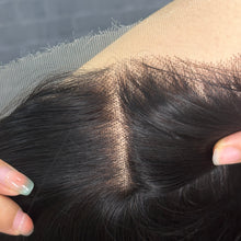 Load image into Gallery viewer, Ghair 13x6 HD Lace Frontal Kinky Curly Virgin Hair N1B#