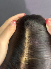 Load image into Gallery viewer, Ghair New Luxury Raw Hair 5x5 HD Balayage Wigs Straight 250% Density Color #6/70/6