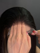 Load image into Gallery viewer, Ghair New Luxury Raw Hair 5x5 HD Balayage Wigs Straight 250% Density Color #4/27/4