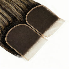 Load image into Gallery viewer, Ghair 5x5 Balayage HD Lace Closure Straight Raw Hair #2/8/2