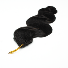 Load image into Gallery viewer, Ghair Body Wave Crochet Hair Extensions N1B# Natural Black Virgin Hair for Daily & Party Use