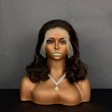 Load image into Gallery viewer, Ghair 13x4 TP Lace Frontal Magic Wigs Romance Wave 250% High Density Virgin Human Hair Wig