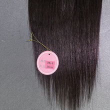 Load image into Gallery viewer, Ghair 9*14CM Straight Silk Base Hair Topper N1B# Natural Black 100% Virgin Human Hair for Thinning Hair & Daily Wear