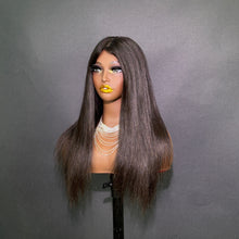 Load image into Gallery viewer, Ghair New Undetectable Silk Base Topper Elastic Net Wigs Comfortable for All Day Wear
