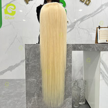 Load image into Gallery viewer, Ghair #613 13x4 HD Lace Front Wigs 180% Density 100% Peruvian Virgin Human Hair Wig