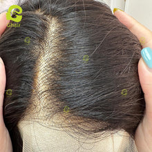 Load image into Gallery viewer, Ghair Fancy Wigs 13x4 Transparent Full Frontal Lace Wigs High Ratio Natural Hairline 200% Density Hair