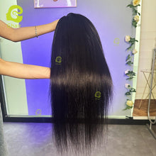 Load image into Gallery viewer, Ghair New Trendy Magic Wig 13x4 Transparent Undetectable Full Frontal Lace Wigs Hair