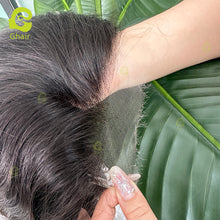 Load image into Gallery viewer, Ghair 5x5 HD Lace Frontal Wigs 180% Density 100% Peruvian Virgin Human Hair Wig