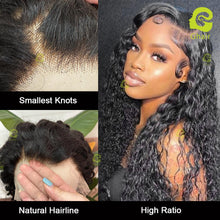 Load image into Gallery viewer, Ghair Fancy Wigs 13x4 Transparent Full Frontal Lace Wigs With High Ratio 100% Human Wigs