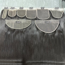 Load image into Gallery viewer, Ghair 5x5 HD Lace Closure Straight Virgin Hair N1B#
