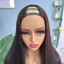 Load image into Gallery viewer, Ghair 180% High Density U-Part Wigs Virgin Human Hair Wig
