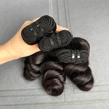 Load image into Gallery viewer, Ghair 100% Virgin Hair Bundles Single Loose Wave Hair N1B#
