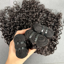 Load image into Gallery viewer, Ghair 100% Virgin Hair Bundles Italian Curly Hair N1B#
