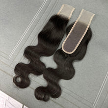 Load image into Gallery viewer, Ghair 2x6 Transparent Lace Closure Body Wave Virgin Hair N1B#
