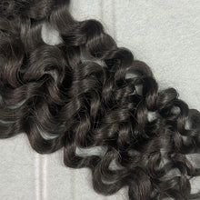 Load image into Gallery viewer, Ghair 4x4 Transparent Lace Closure Italian Curly Virgin Hair N1B#
