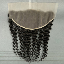 Load image into Gallery viewer, Ghair 13x6 Transparent Lace Frontal Deep Wave Virgin Hair N1B#
