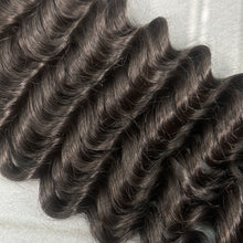 Load image into Gallery viewer, Ghair 13x6 Transparent Lace Frontal Deep Wave Virgin Hair N1B#
