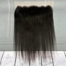 Load image into Gallery viewer, Ghair 13x4 Transparent Lace Frontal Straight Virgin Hair N1B#
