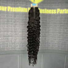 Load image into Gallery viewer, Ghair 2x6 Transparent Lace Closure Italian Curly Virgin Hair N1B#
