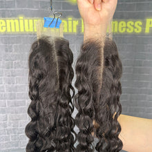 Load image into Gallery viewer, Ghair 2x6 Transparent Lace Closure Italian Curly Virgin Hair N1B#

