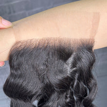 Load image into Gallery viewer, Ghair 4x4 Transparent Lace Closure Italian Curly Virgin Hair N1B#
